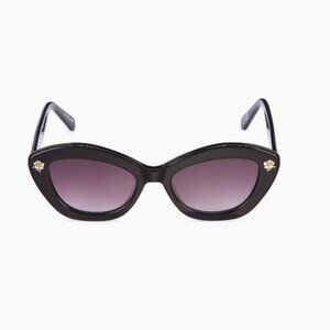 LoveShackFancy Hessel sunglasses in Soft Black